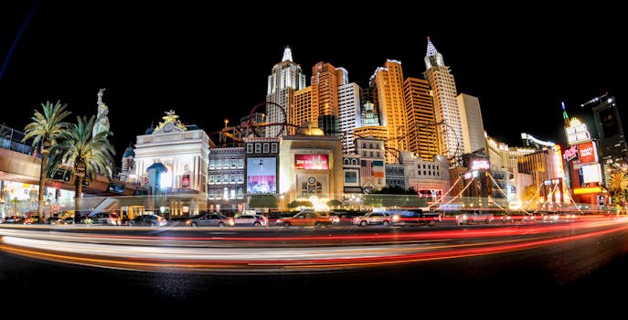 luxury travel scene