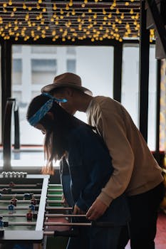 slot machines or gaming tables