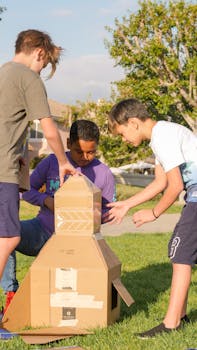 railway station at sunset