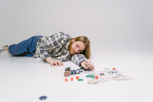 mobile casino interface
