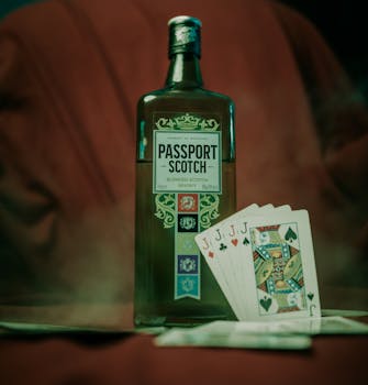 casino chips on roulette table
