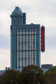 casino chips and credit card