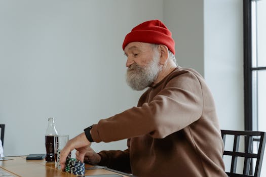 online casino chips and cards