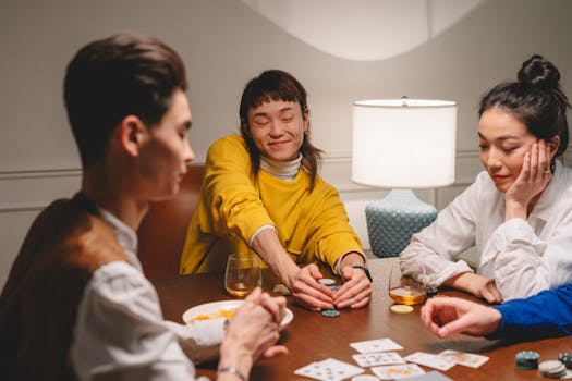 slot machines or gaming tables